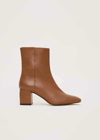 Phase Eight Heeled Boots Brown USA | 4958176-DJ